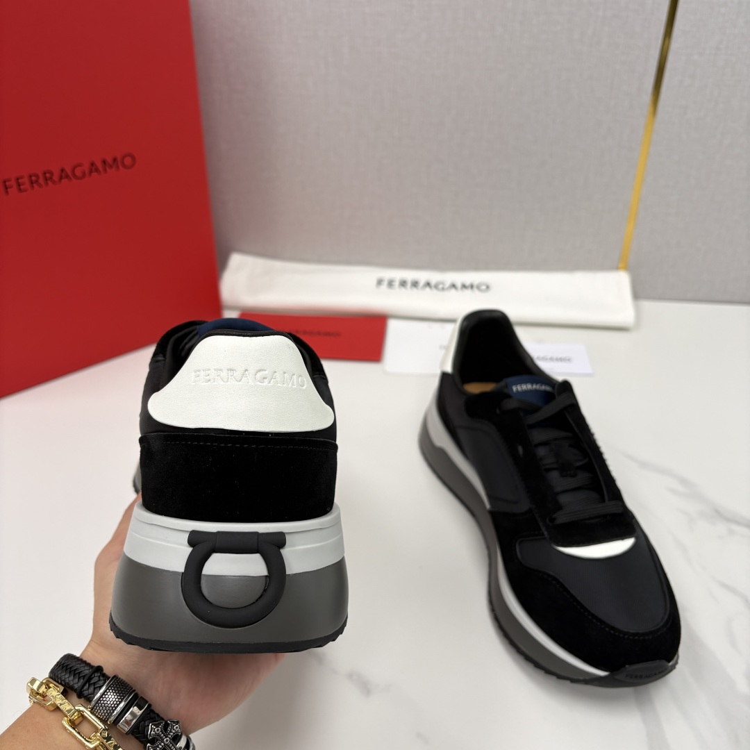 💋💍SF家新品 菲拉～格慕 FERRAGAM* 复古低帮休闲运动鞋 奢华与舒适的双重盛宴 官方 7,80