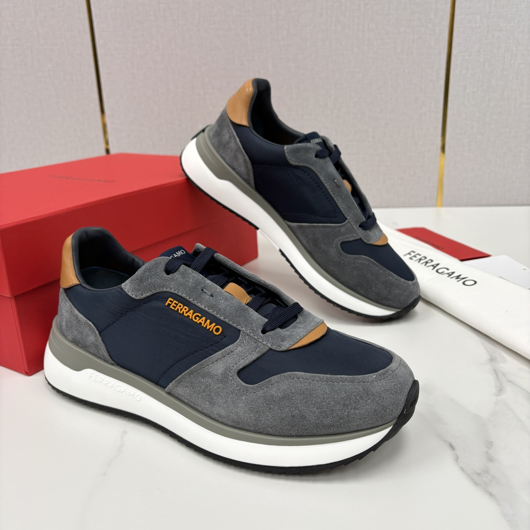 💋💍SF家新品 菲拉～格慕 FERRAGAM* 复古低帮休闲运动鞋 奢华与舒适的双重盛宴 官方 7,80