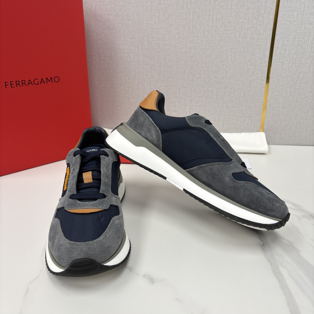 💋💍SF家新品 菲拉～格慕 FERRAGAM* 复古低帮休闲运动鞋 奢华与舒适的双重盛宴 官方 7,80