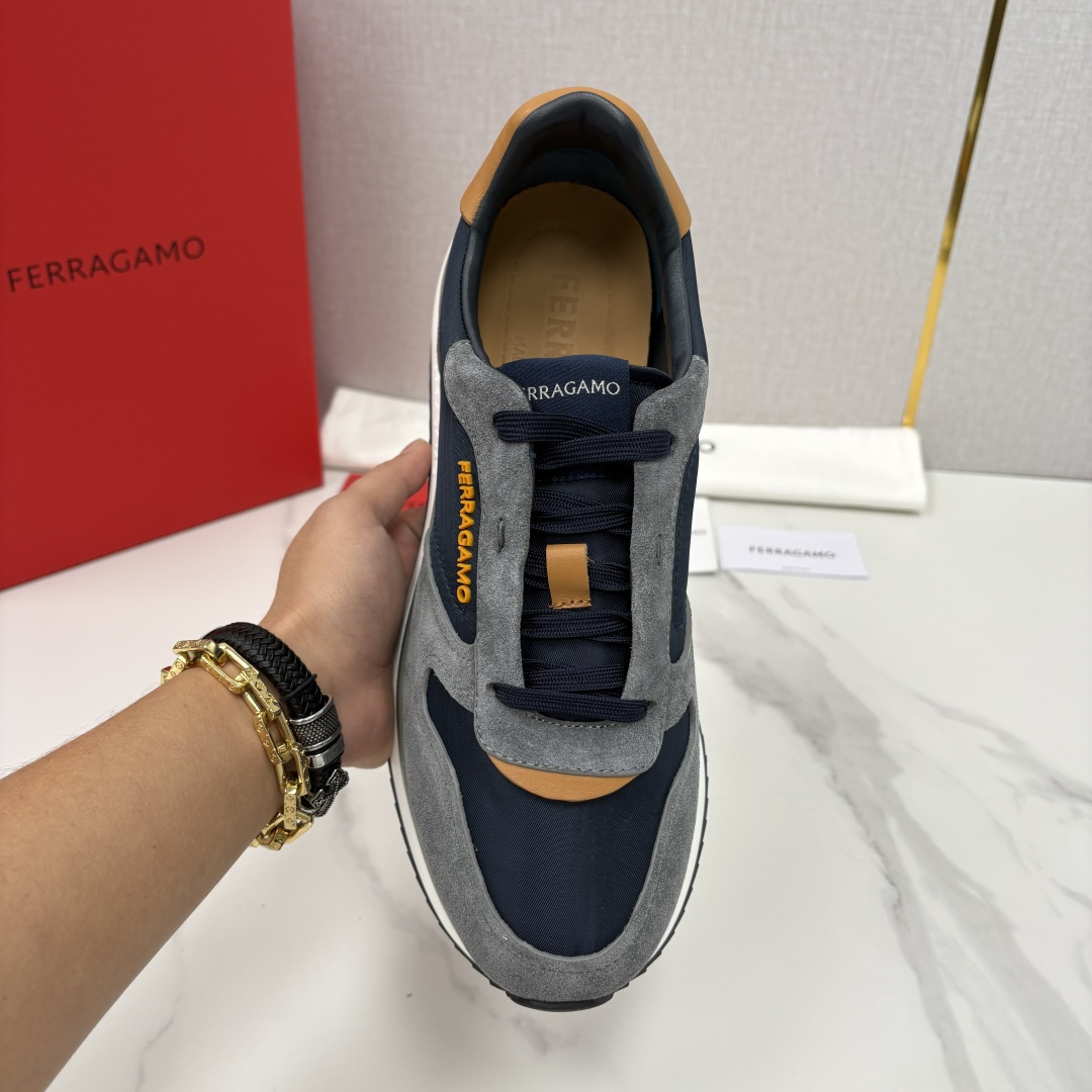 💋💍SF家新品 菲拉～格慕 FERRAGAM* 复古低帮休闲运动鞋 奢华与舒适的双重盛宴 官方 7,80