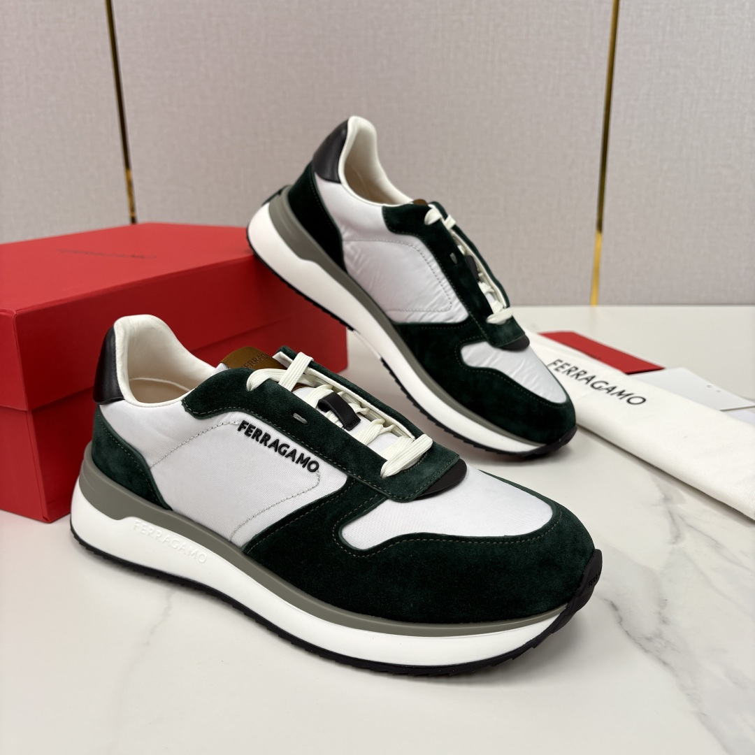 💋💍SF家新品 菲拉～格慕 FERRAGAM* 复古低帮休闲运动鞋 奢华与舒适的双重盛宴 官方 7,80
