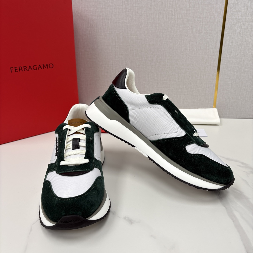 💋💍SF家新品 菲拉～格慕 FERRAGAM* 复古低帮休闲运动鞋 奢华与舒适的双重盛宴 官方 7,80