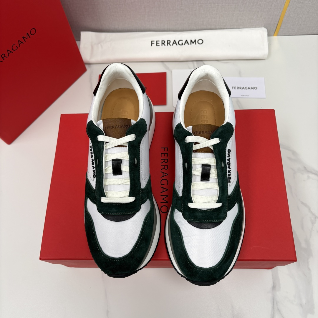 💋💍SF家新品 菲拉～格慕 FERRAGAM* 复古低帮休闲运动鞋 奢华与舒适的双重盛宴 官方 7,80