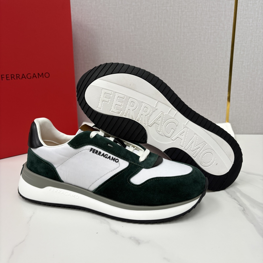 💋💍SF家新品 菲拉～格慕 FERRAGAM* 复古低帮休闲运动鞋 奢华与舒适的双重盛宴 官方 7,80