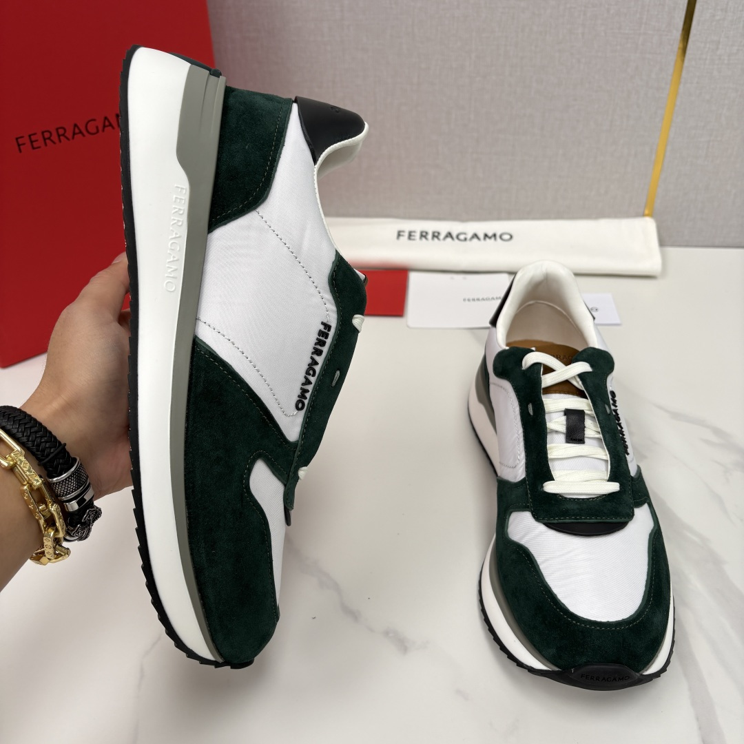 💋💍SF家新品 菲拉～格慕 FERRAGAM* 复古低帮休闲运动鞋 奢华与舒适的双重盛宴 官方 7,80