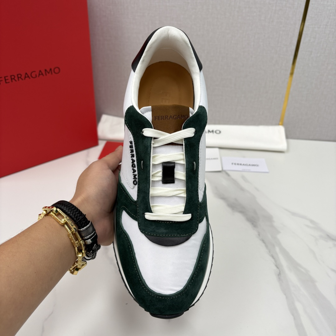 💋💍SF家新品 菲拉～格慕 FERRAGAM* 复古低帮休闲运动鞋 奢华与舒适的双重盛宴 官方 7,80