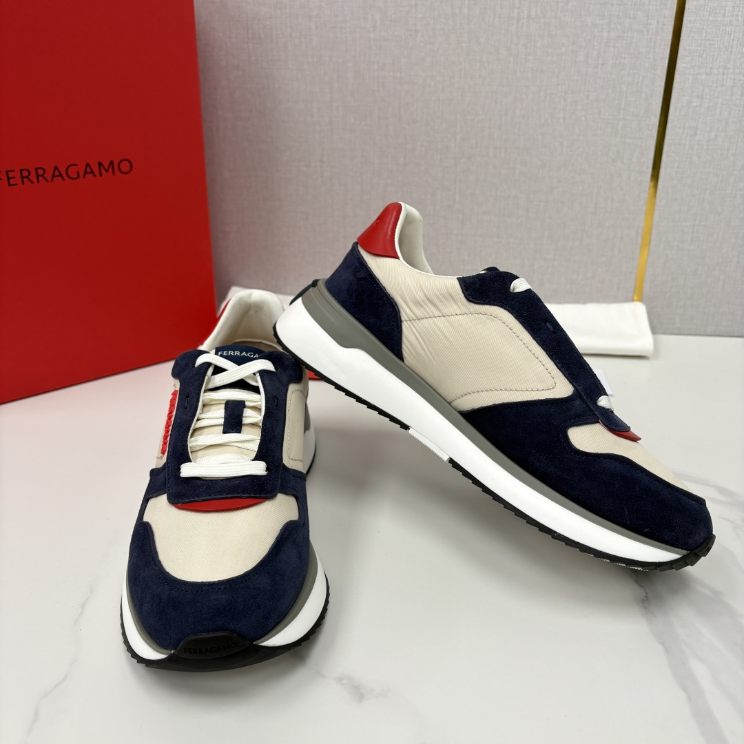 💋💍SF家新品 菲拉～格慕 FERRAGAM* 复古低帮休闲运动鞋 奢华与舒适的双重盛宴 官方 7,80