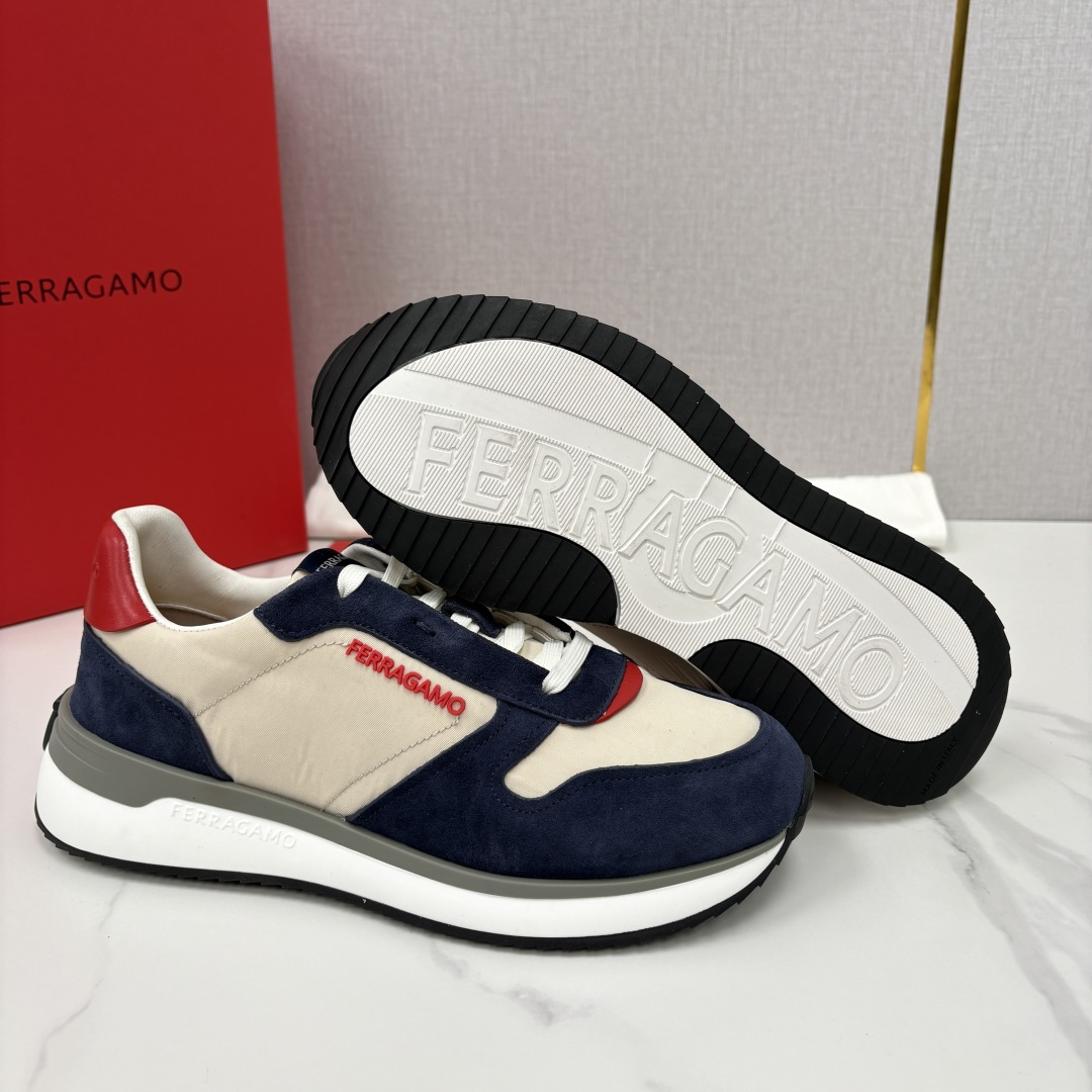 💋💍SF家新品 菲拉～格慕 FERRAGAM* 复古低帮休闲运动鞋 奢华与舒适的双重盛宴 官方 7,80