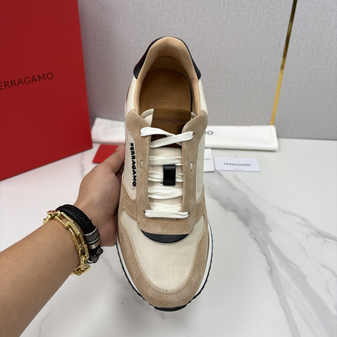 💋💍SF家新品 菲拉～格慕 FERRAGAM* 复古低帮休闲运动鞋 奢华与舒适的双重盛宴 官方 7,80