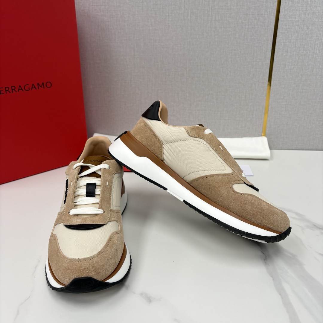 💋💍SF家新品 菲拉～格慕 FERRAGAM* 复古低帮休闲运动鞋 奢华与舒适的双重盛宴 官方 7,80