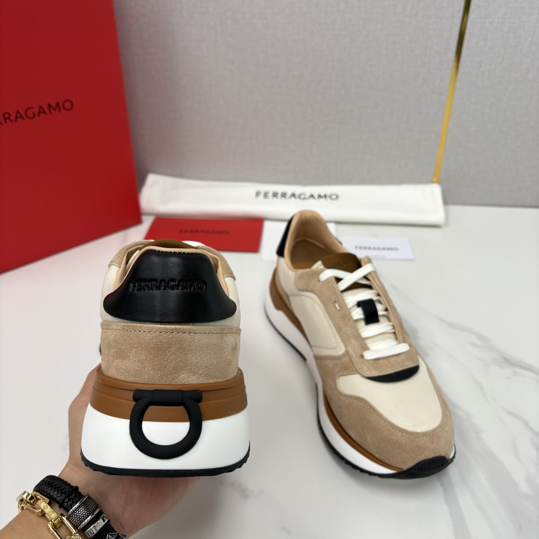 💋💍SF家新品 菲拉～格慕 FERRAGAM* 复古低帮休闲运动鞋 奢华与舒适的双重盛宴 官方 7,80