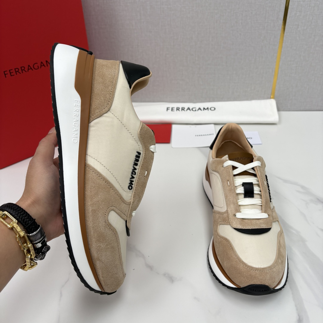 💋💍SF家新品 菲拉～格慕 FERRAGAM* 复古低帮休闲运动鞋 奢华与舒适的双重盛宴 官方 7,80