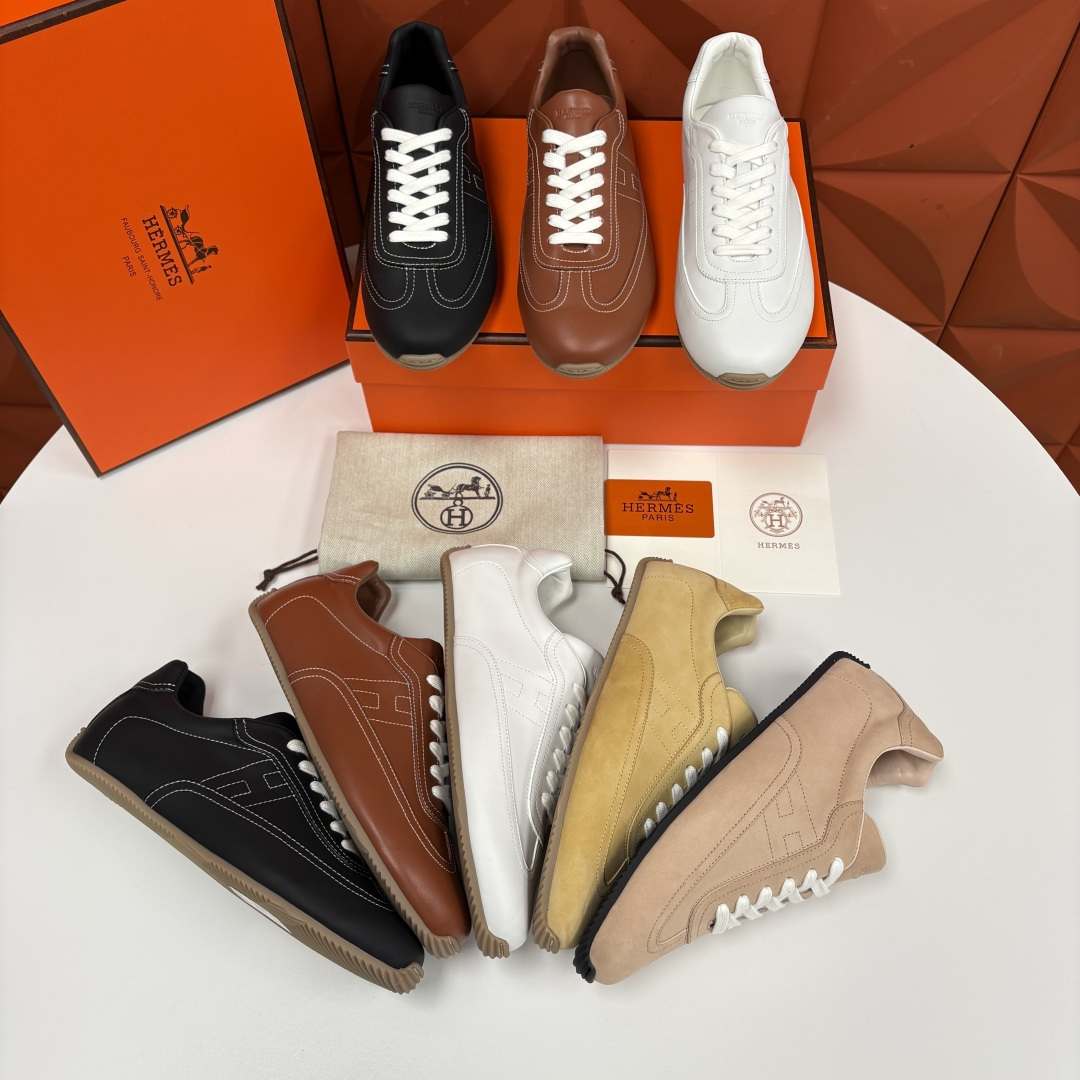 💋💍H家 Herme* 爱马-仕 新品上架 Master运动鞋 官方 10,100 这款运动鞋以精湛工艺