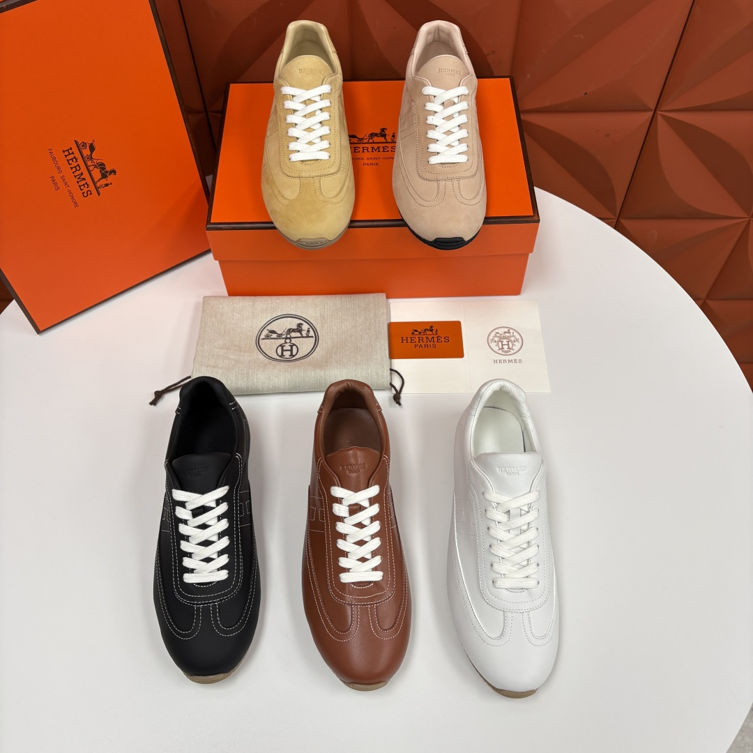 💋💍H家 Herme* 爱马-仕 新品上架 Master运动鞋 官方 10,100 这款运动鞋以精湛工艺