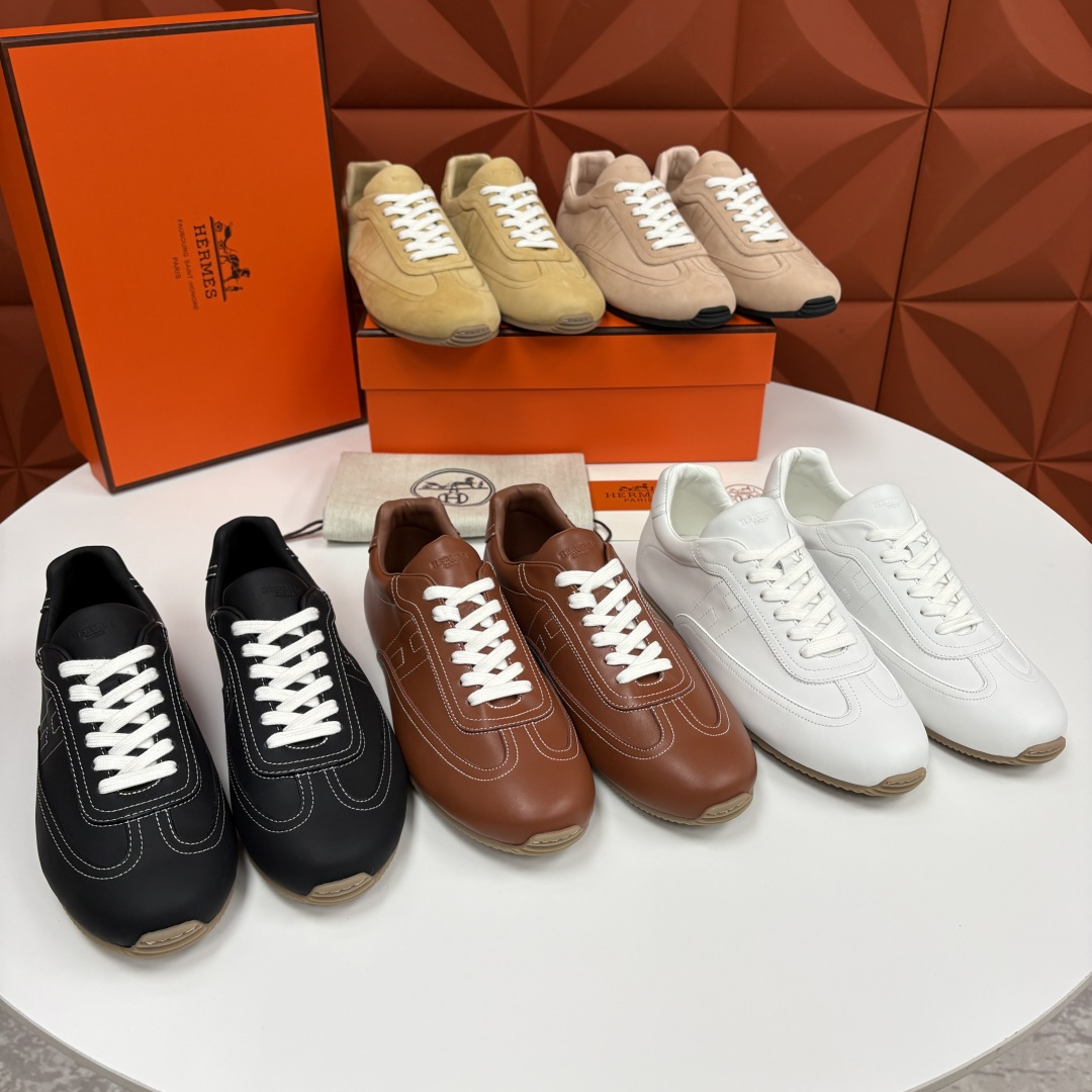 💋💍H家 Herme* 爱马-仕 新品上架 Master运动鞋 官方 10,100 这款运动鞋以精湛工艺