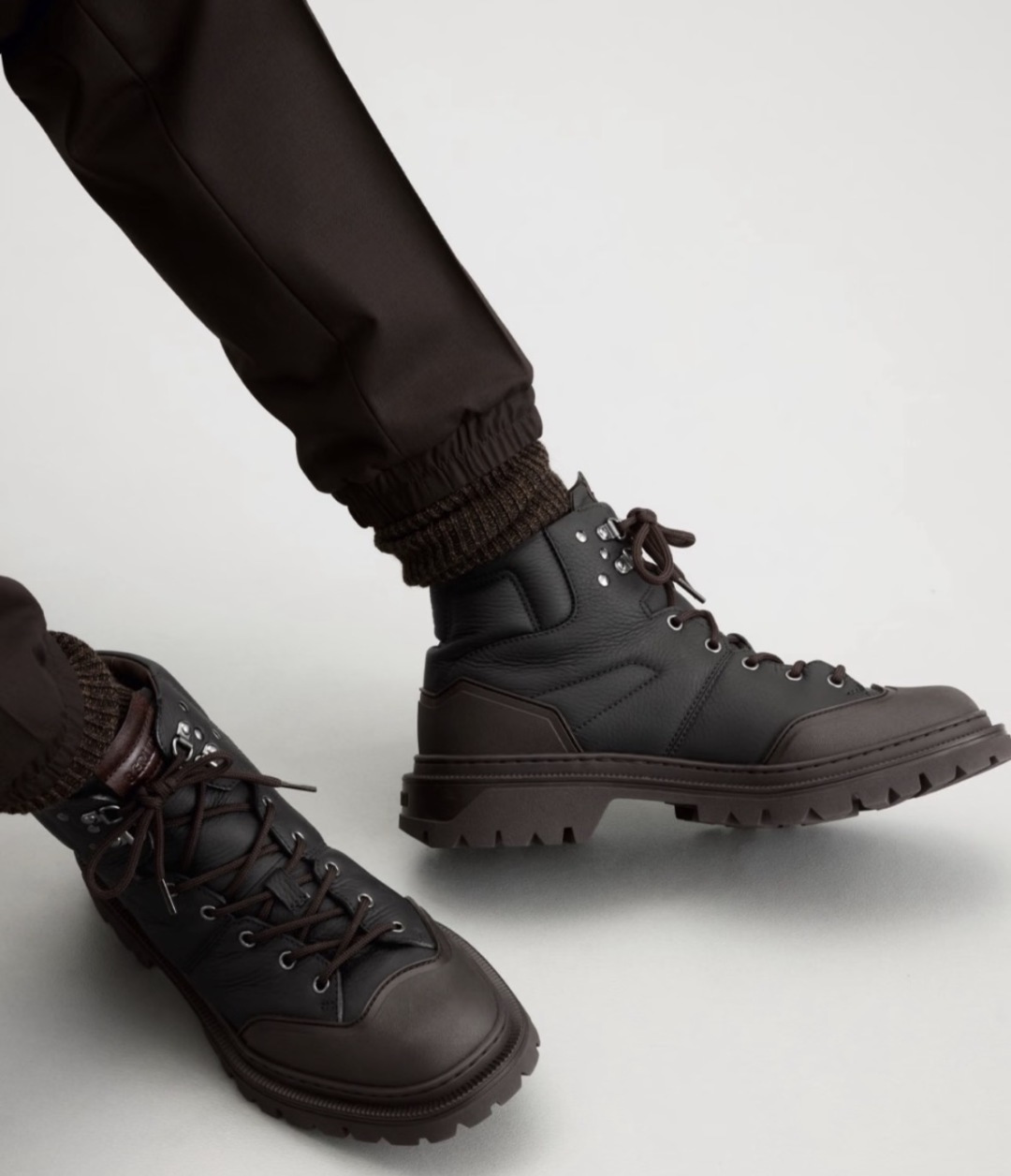 💋 💍 BERLUT* 布鲁提新品 Brunico 厚底高帮“貔貅”德比鞋 经典与创新的融合之作 是延续