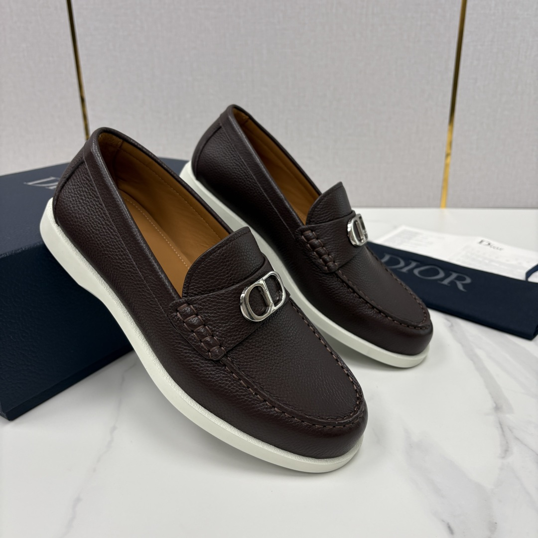 💋💍CD家新品 Dio* 迪-奥 Granville 经典徽标乐福鞋 官方 8,500 这款乐福鞋是一款