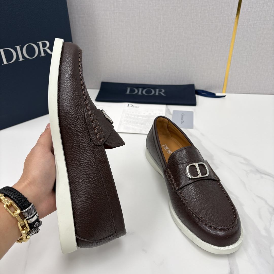 💋💍CD家新品 Dio* 迪-奥 Granville 经典徽标乐福鞋 官方 8,500 这款乐福鞋是一款