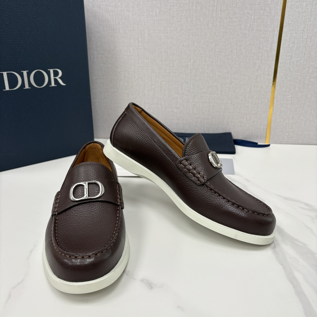 💋💍CD家新品 Dio* 迪-奥 Granville 经典徽标乐福鞋 官方 8,500 这款乐福鞋是一款