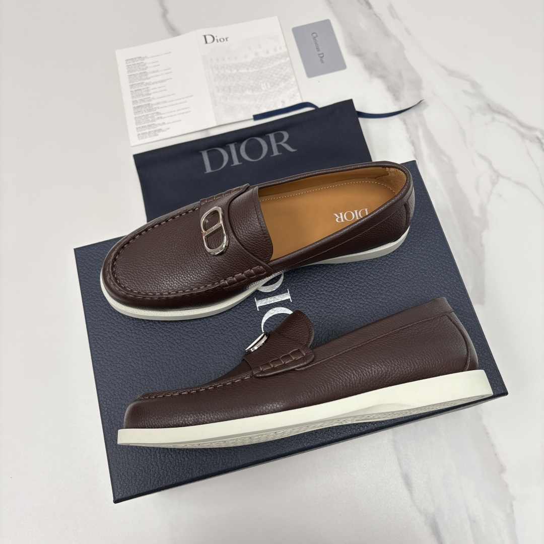 💋💍CD家新品 Dio* 迪-奥 Granville 经典徽标乐福鞋 官方 8,500 这款乐福鞋是一款