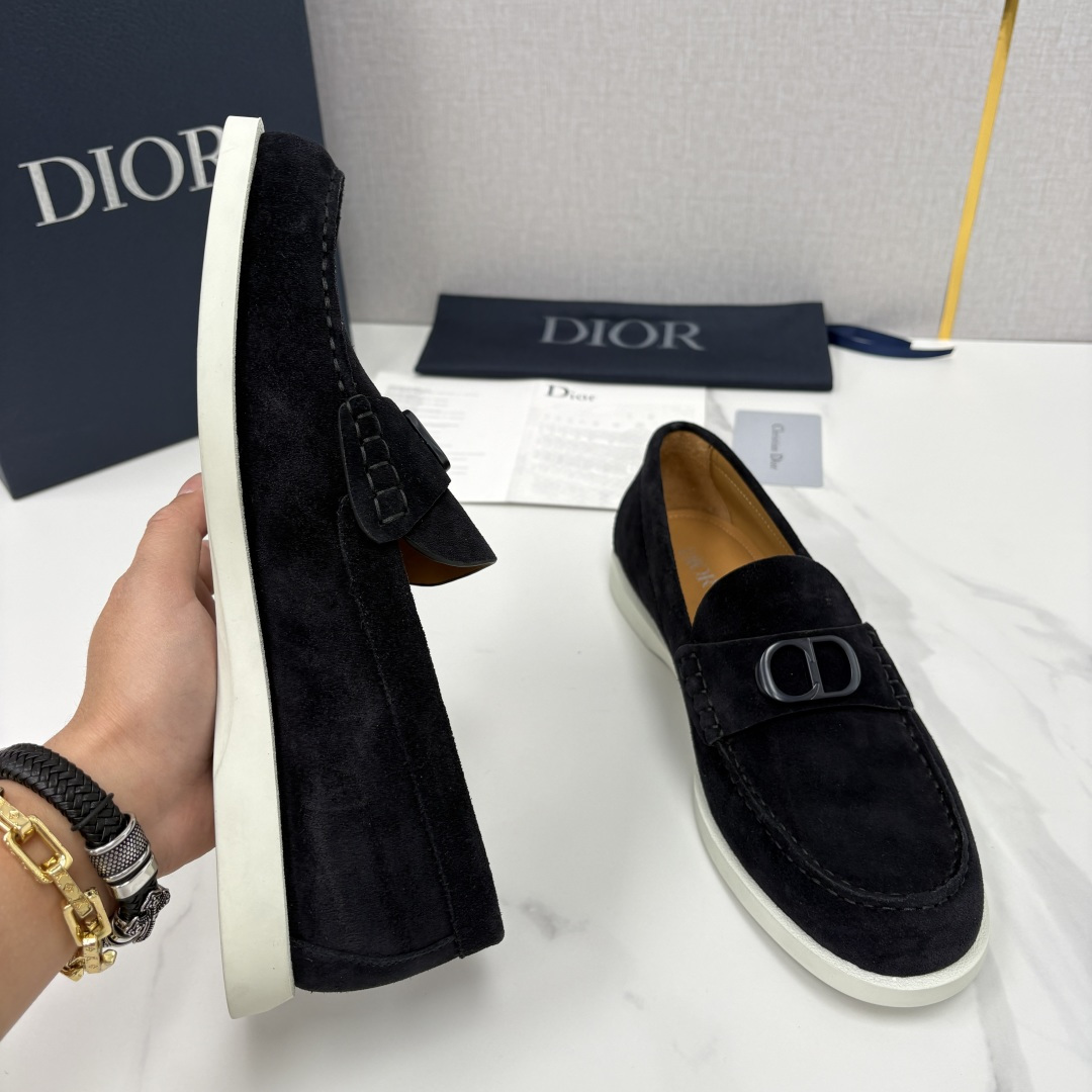 💋💍CD家新品 Dio* 迪-奥 Granville 经典徽标乐福鞋 官方 8,500 这款乐福鞋是一款