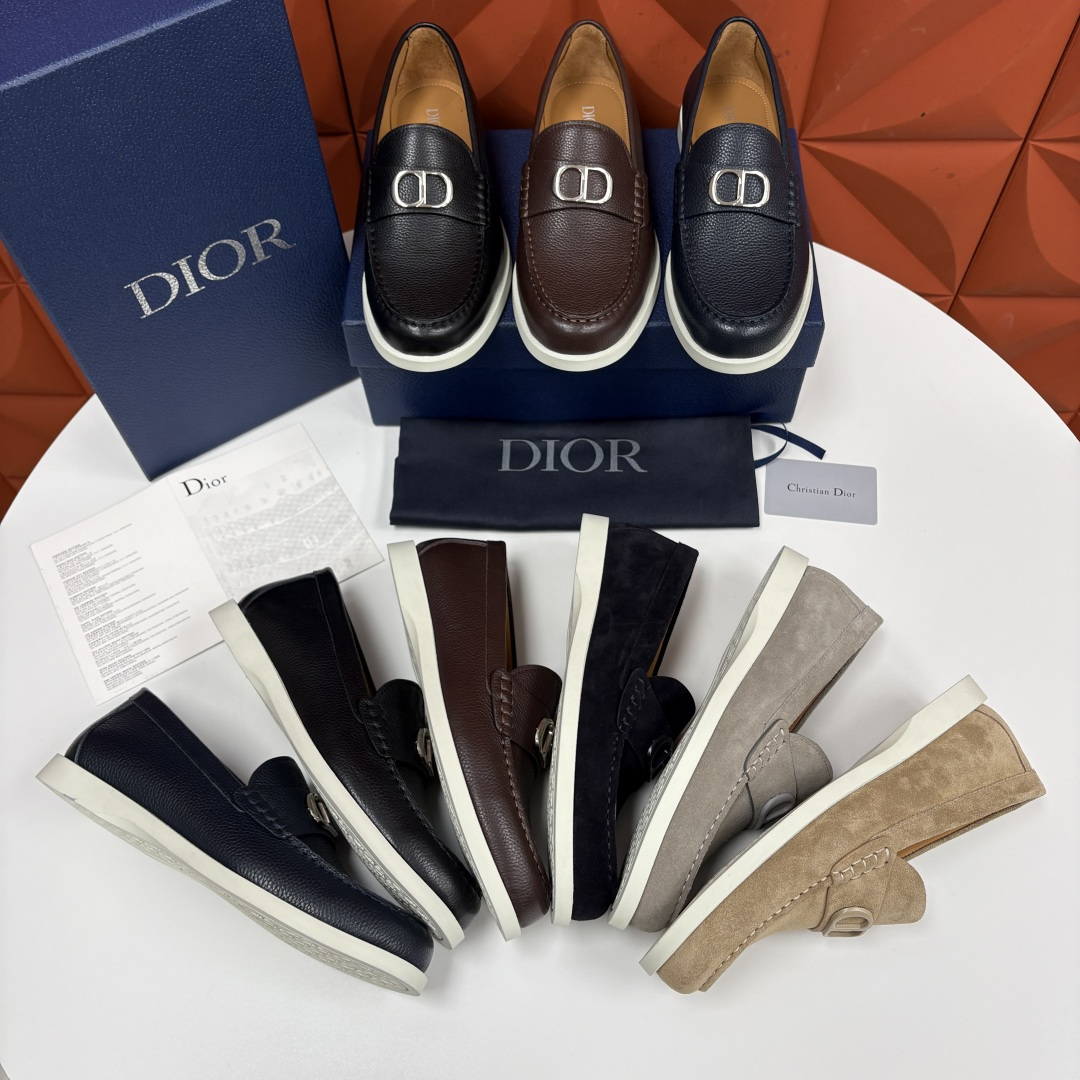 💋💍CD家新品 Dio* 迪-奥 Granville 经典徽标乐福鞋 官方 8,500 这款乐福鞋是一款