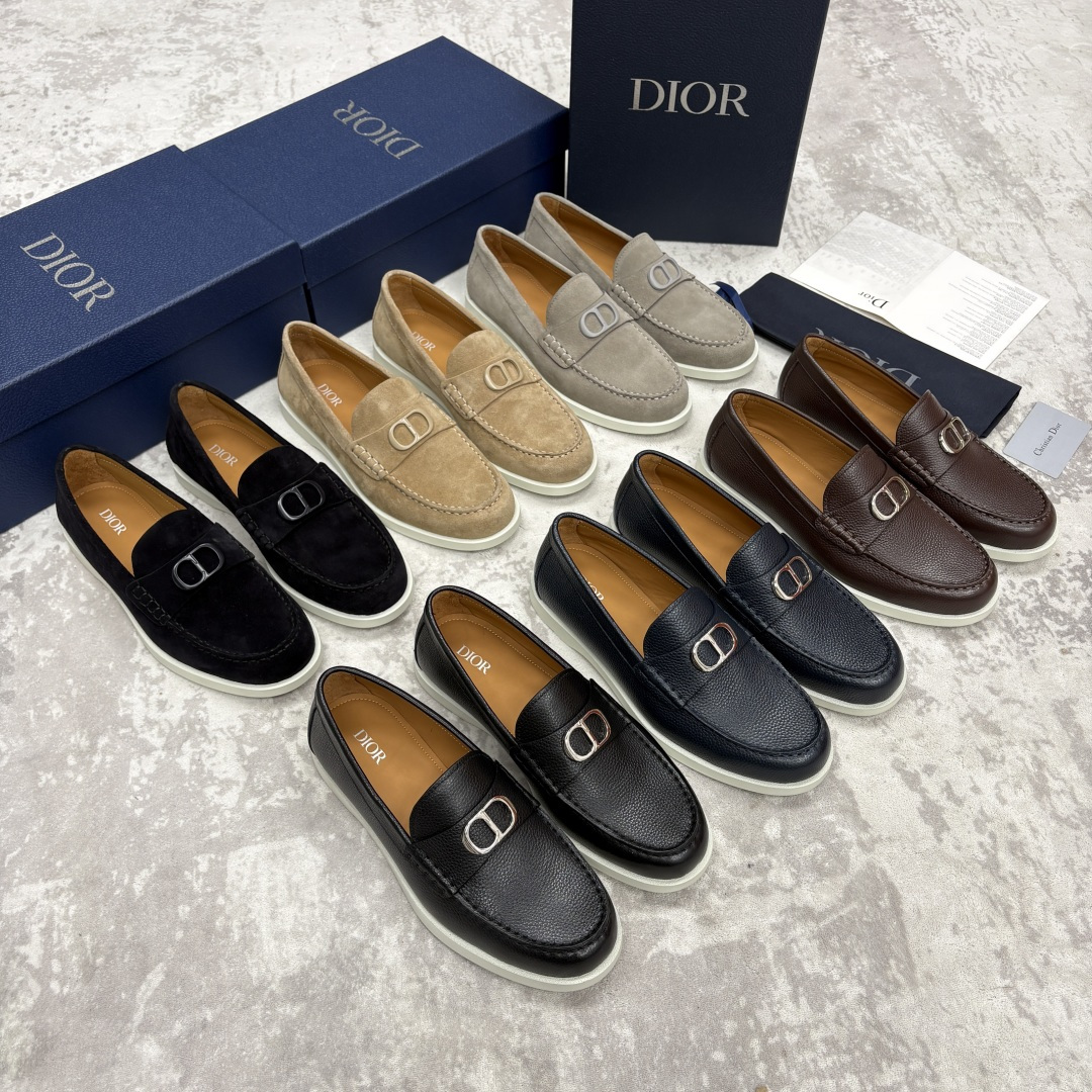 💋💍CD家新品 Dio* 迪-奥 Granville 经典徽标乐福鞋 官方 8,500 这款乐福鞋是一款