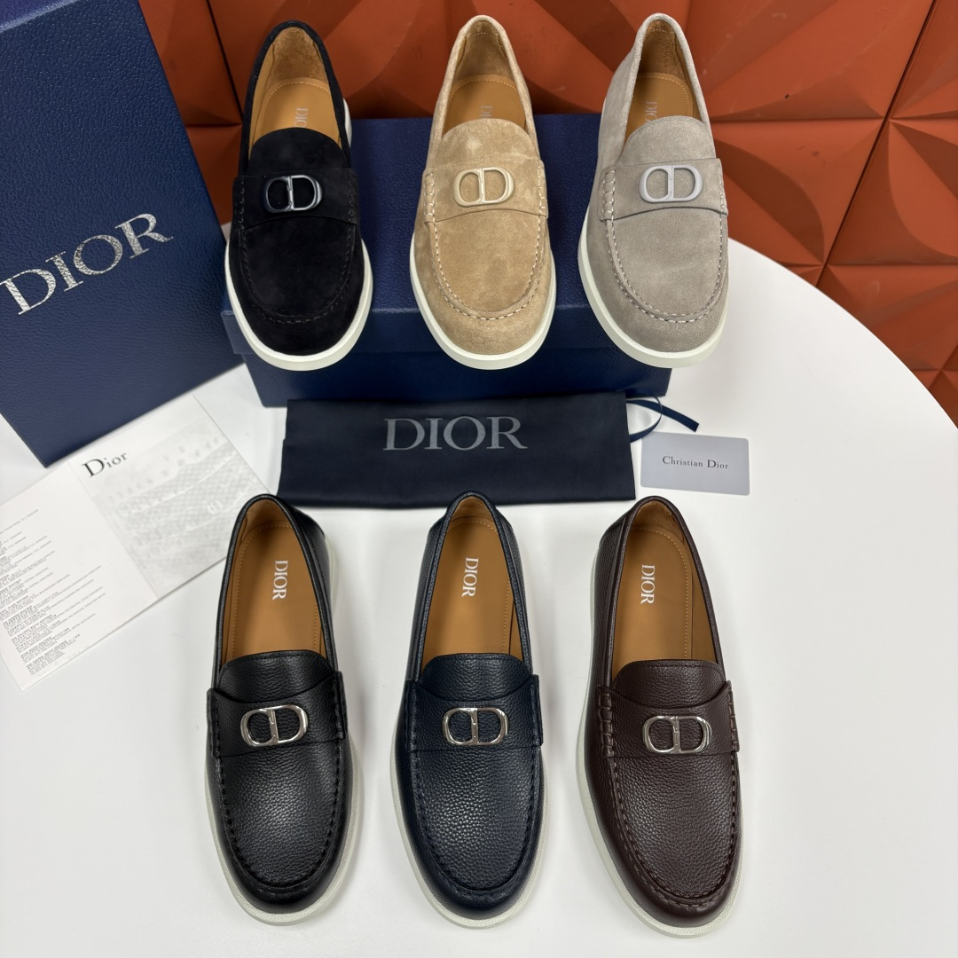 💋💍CD家新品 Dio* 迪-奥 Granville 经典徽标乐福鞋 官方 8,500 这款乐福鞋是一款