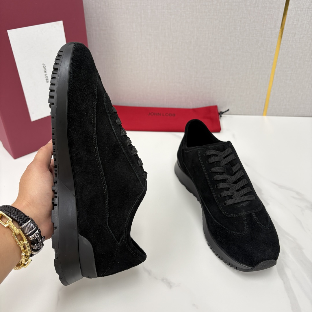 💋💍JL家新品 John Lobb 休闲鞋男士轻奢运动鞋 官方 10,300 作为爱马-仕旗下顶级鞋履品