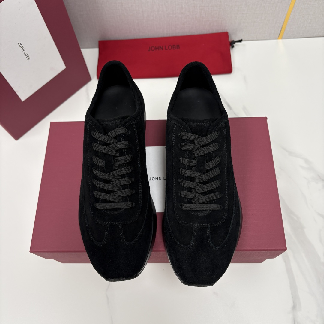 💋💍JL家新品 John Lobb 休闲鞋男士轻奢运动鞋 官方 10,300 作为爱马-仕旗下顶级鞋履品