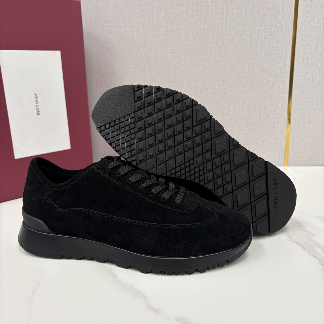 💋💍JL家新品 John Lobb 休闲鞋男士轻奢运动鞋 官方 10,300 作为爱马-仕旗下顶级鞋履品