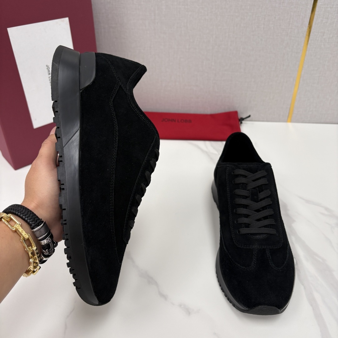 💋💍JL家新品 John Lobb 休闲鞋男士轻奢运动鞋 官方 10,300 作为爱马-仕旗下顶级鞋履品