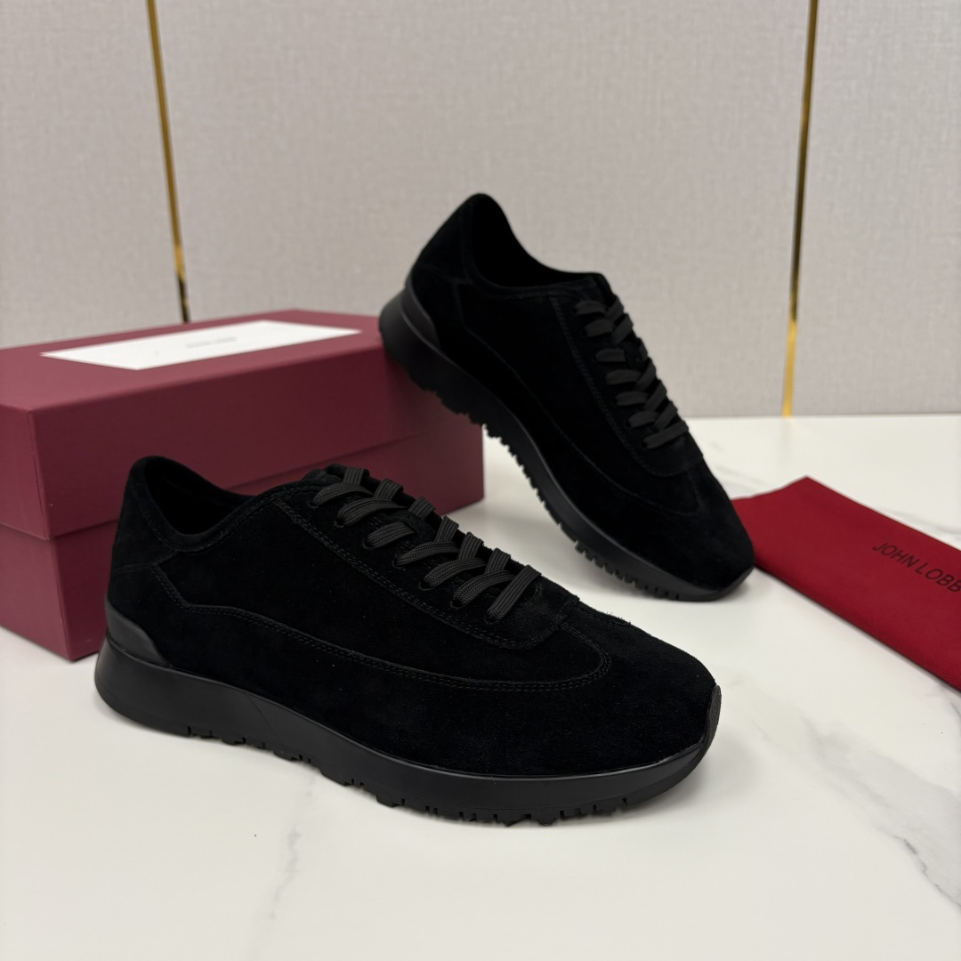 💋💍JL家新品 John Lobb 休闲鞋男士轻奢运动鞋 官方 10,300 作为爱马-仕旗下顶级鞋履品