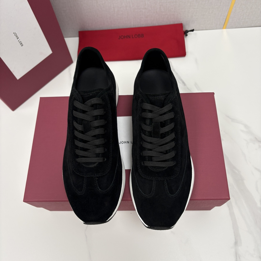 💋💍JL家新品 John Lobb 休闲鞋男士轻奢运动鞋 官方 10,300 作为爱马-仕旗下顶级鞋履品