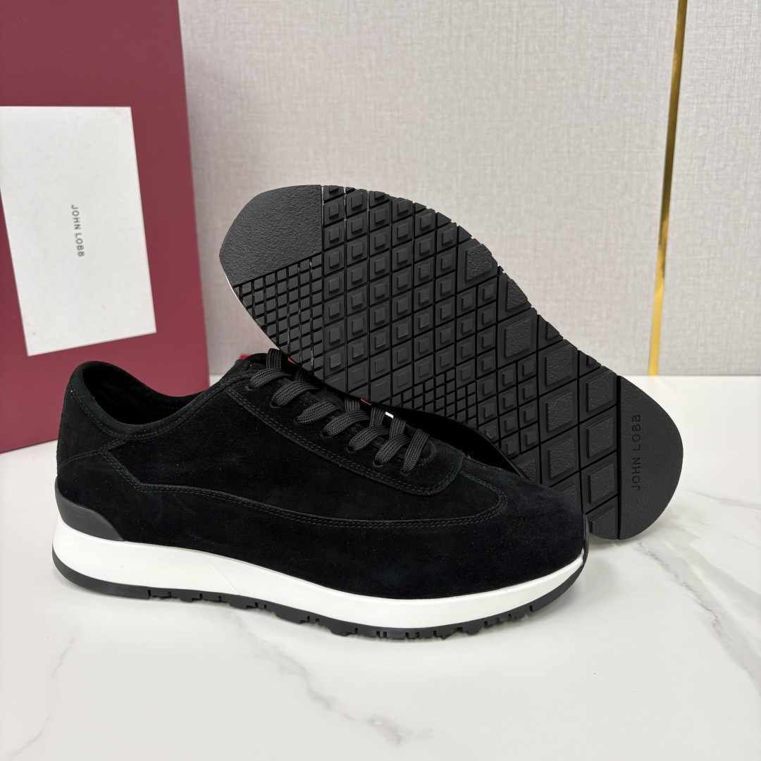 💋💍JL家新品 John Lobb 休闲鞋男士轻奢运动鞋 官方 10,300 作为爱马-仕旗下顶级鞋履品