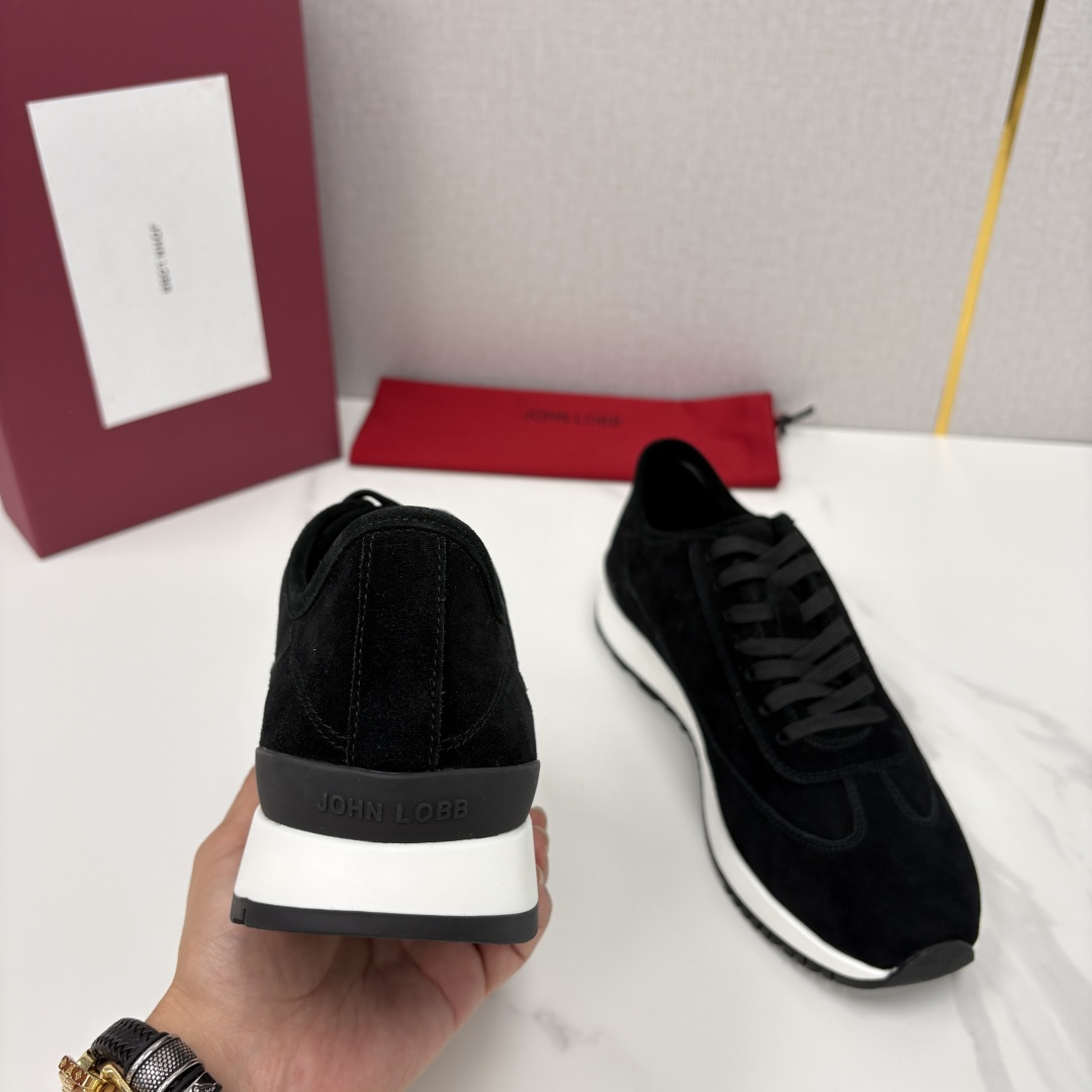 💋💍JL家新品 John Lobb 休闲鞋男士轻奢运动鞋 官方 10,300 作为爱马-仕旗下顶级鞋履品