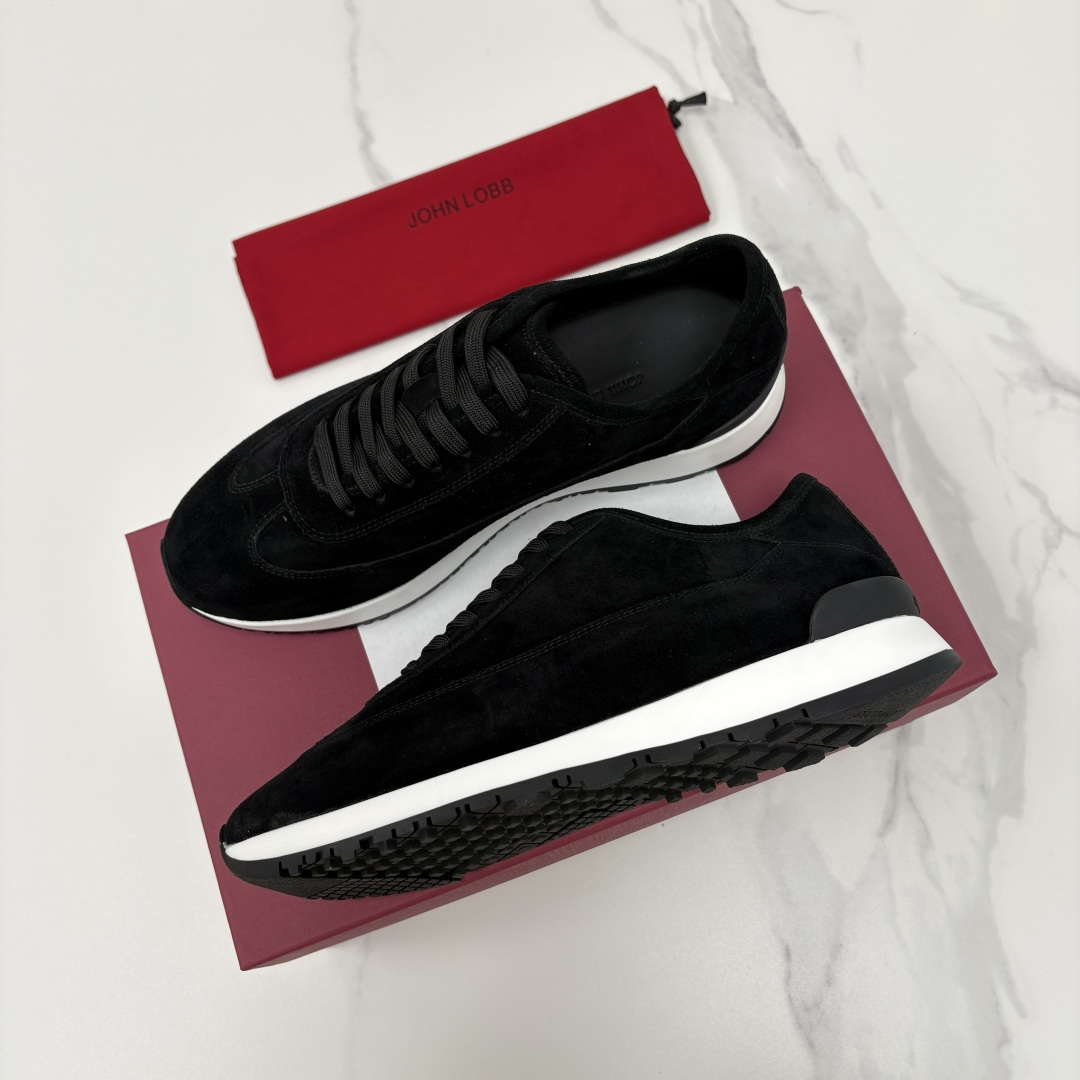 💋💍JL家新品 John Lobb 休闲鞋男士轻奢运动鞋 官方 10,300 作为爱马-仕旗下顶级鞋履品