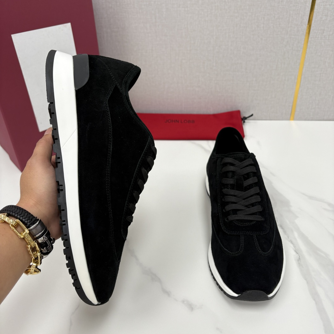 💋💍JL家新品 John Lobb 休闲鞋男士轻奢运动鞋 官方 10,300 作为爱马-仕旗下顶级鞋履品