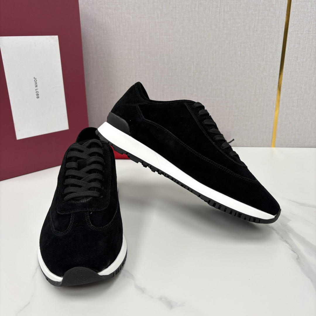 💋💍JL家新品 John Lobb 休闲鞋男士轻奢运动鞋 官方 10,300 作为爱马-仕旗下顶级鞋履品