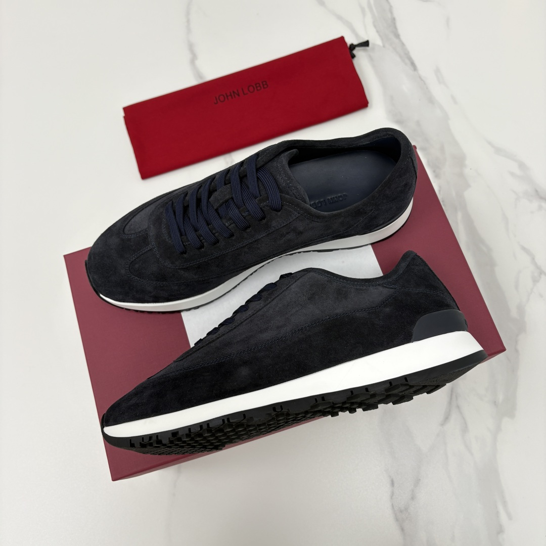 💋💍JL家新品 John Lobb 休闲鞋男士轻奢运动鞋 官方 10,300 作为爱马-仕旗下顶级鞋履品