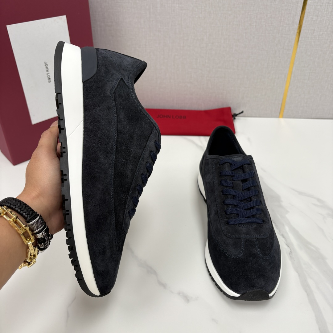 💋💍JL家新品 John Lobb 休闲鞋男士轻奢运动鞋 官方 10,300 作为爱马-仕旗下顶级鞋履品