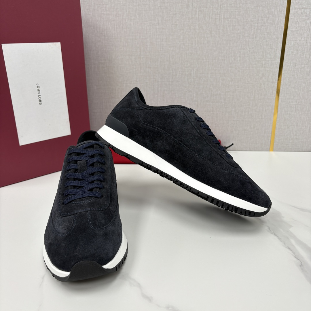 💋💍JL家新品 John Lobb 休闲鞋男士轻奢运动鞋 官方 10,300 作为爱马-仕旗下顶级鞋履品