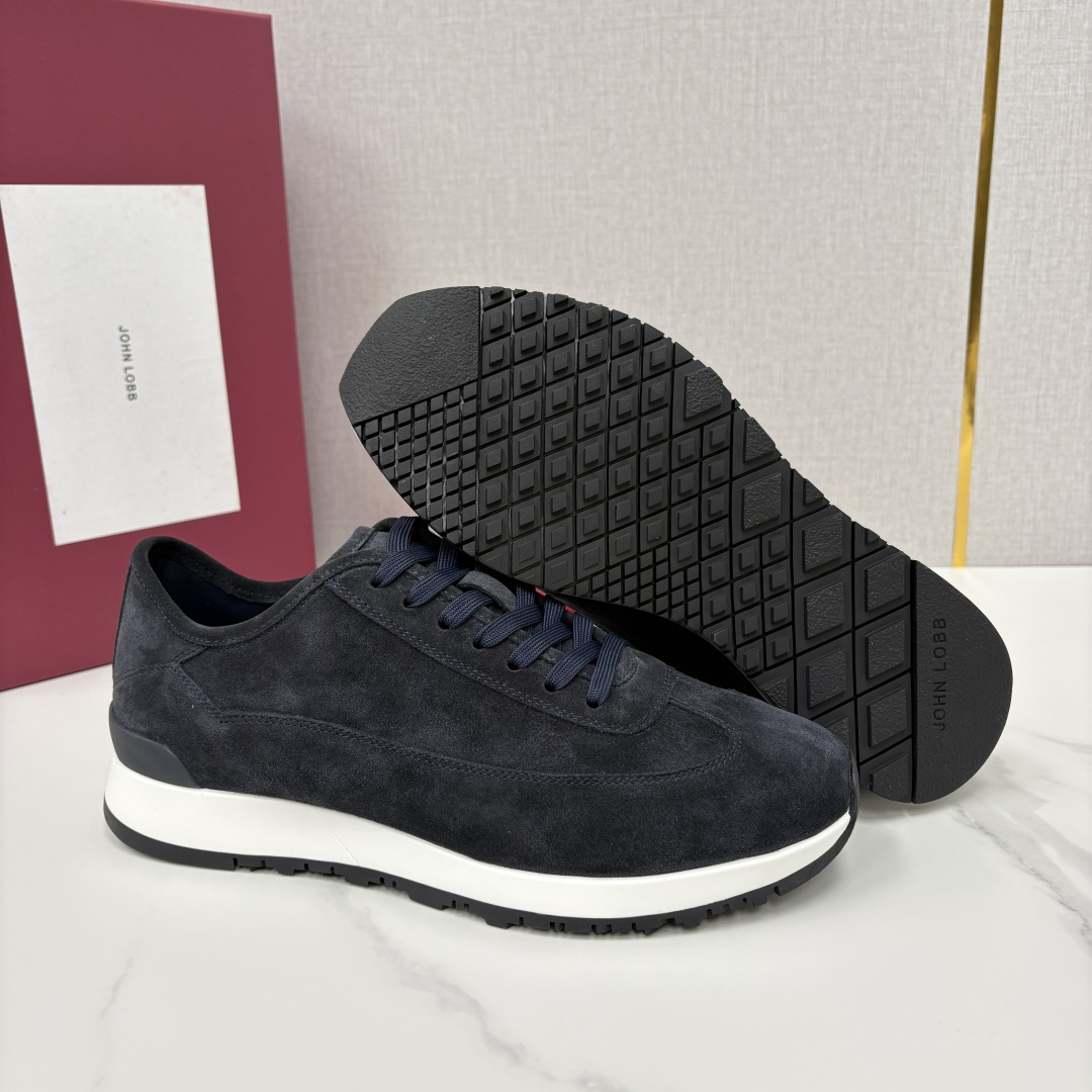💋💍JL家新品 John Lobb 休闲鞋男士轻奢运动鞋 官方 10,300 作为爱马-仕旗下顶级鞋履品