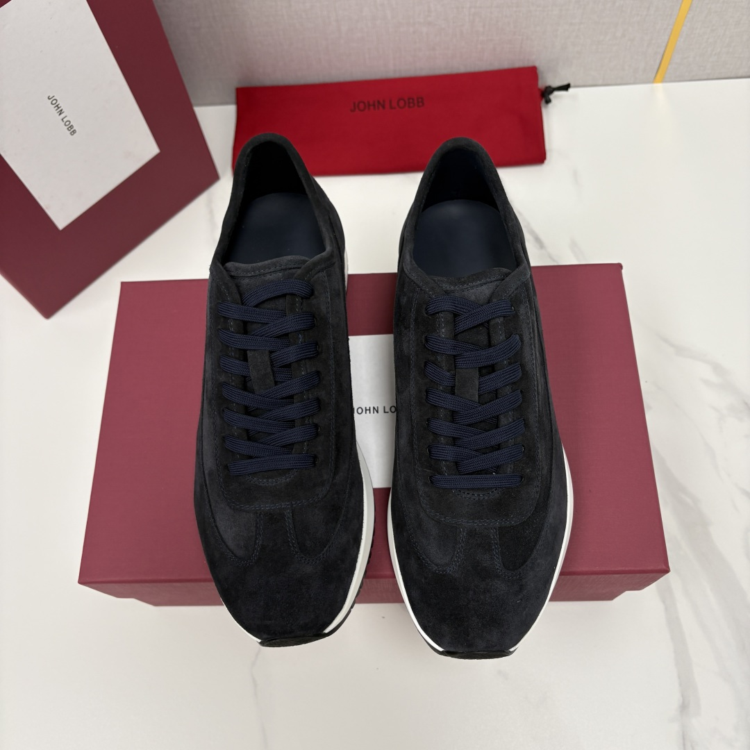 💋💍JL家新品 John Lobb 休闲鞋男士轻奢运动鞋 官方 10,300 作为爱马-仕旗下顶级鞋履品