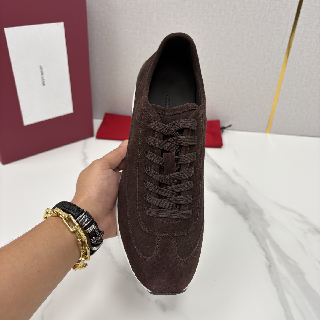 💋💍JL家新品 John Lobb 休闲鞋男士轻奢运动鞋 官方 10,300 作为爱马-仕旗下顶级鞋履品