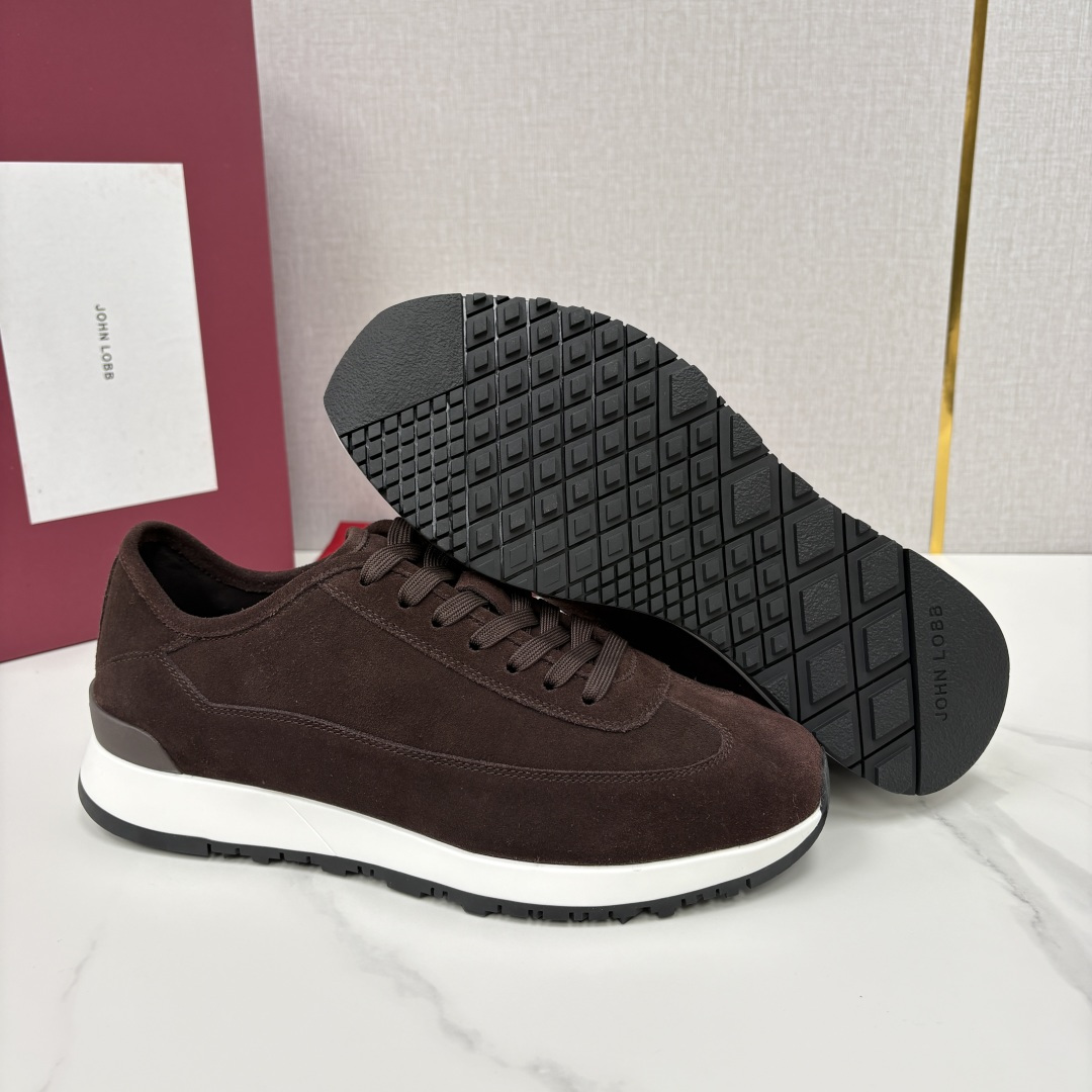 💋💍JL家新品 John Lobb 休闲鞋男士轻奢运动鞋 官方 10,300 作为爱马-仕旗下顶级鞋履品