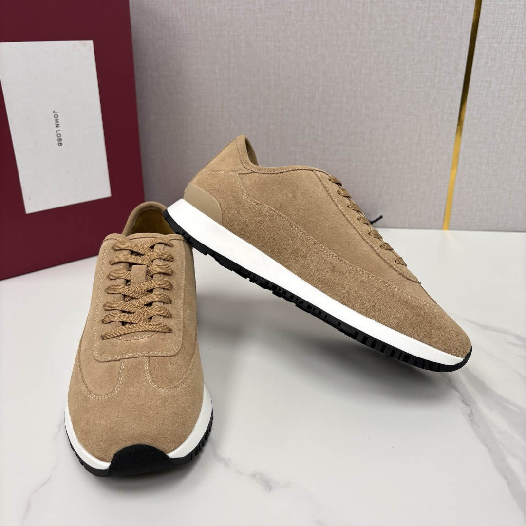 💋💍JL家新品 John Lobb 休闲鞋男士轻奢运动鞋 官方 10,300 作为爱马-仕旗下顶级鞋履品