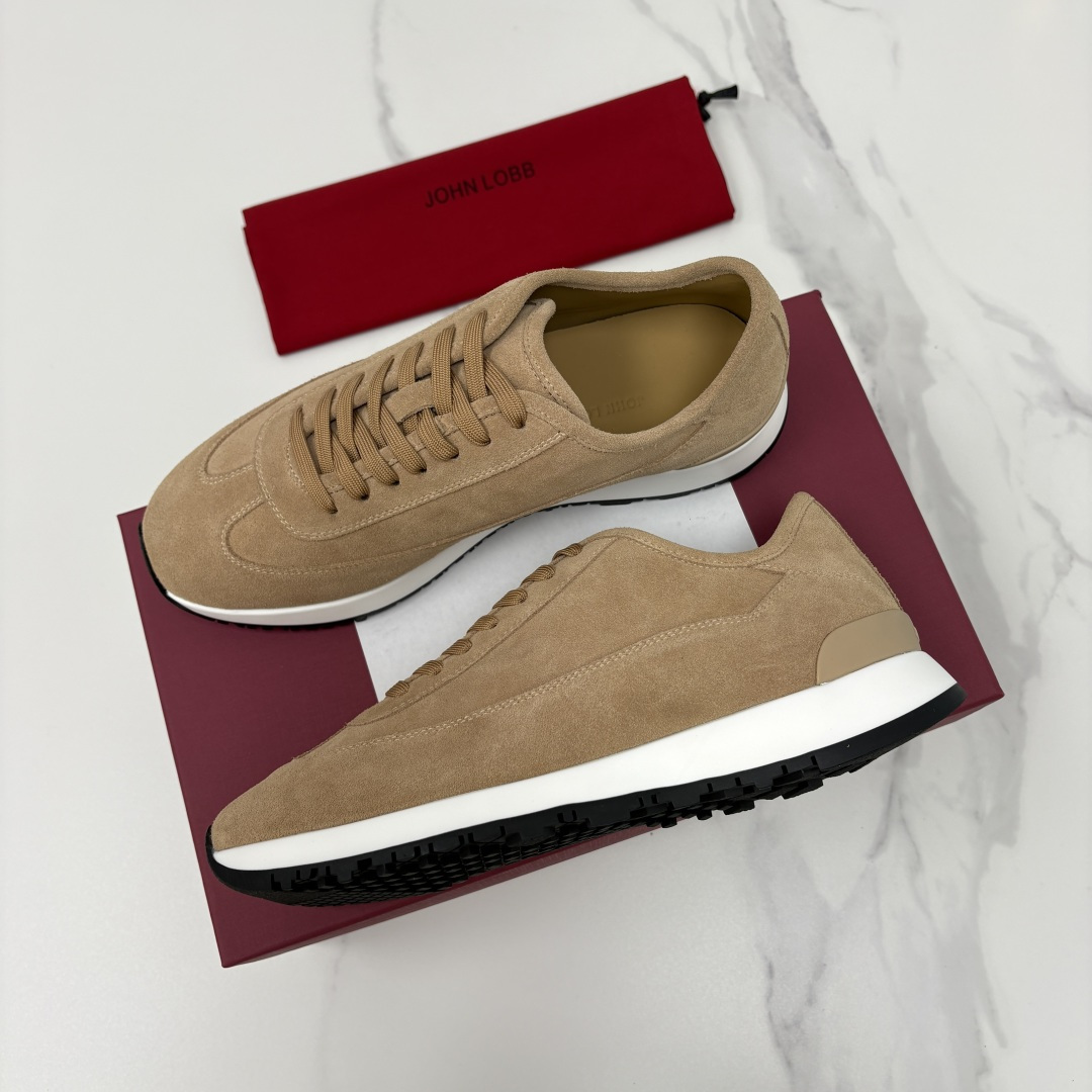 💋💍JL家新品 John Lobb 休闲鞋男士轻奢运动鞋 官方 10,300 作为爱马-仕旗下顶级鞋履品