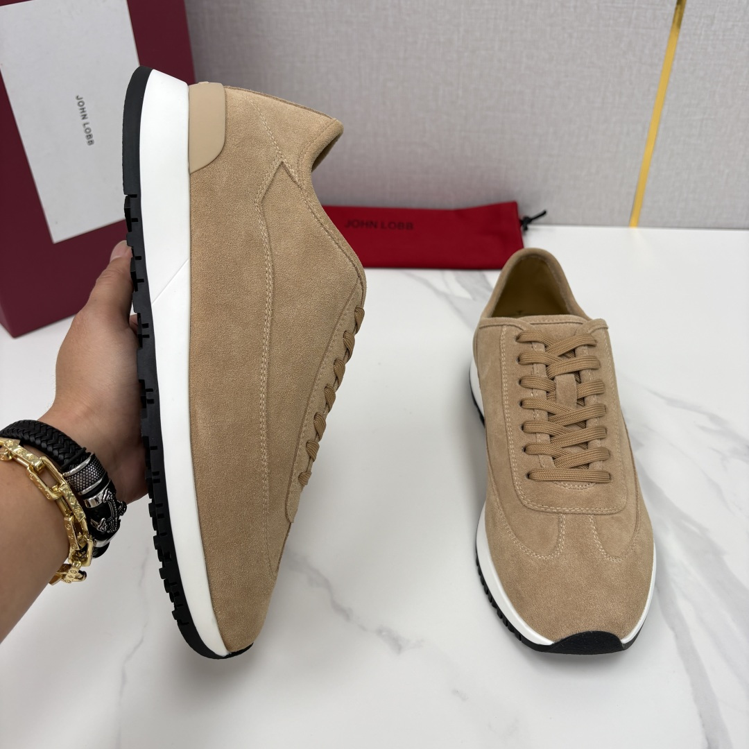 💋💍JL家新品 John Lobb 休闲鞋男士轻奢运动鞋 官方 10,300 作为爱马-仕旗下顶级鞋履品