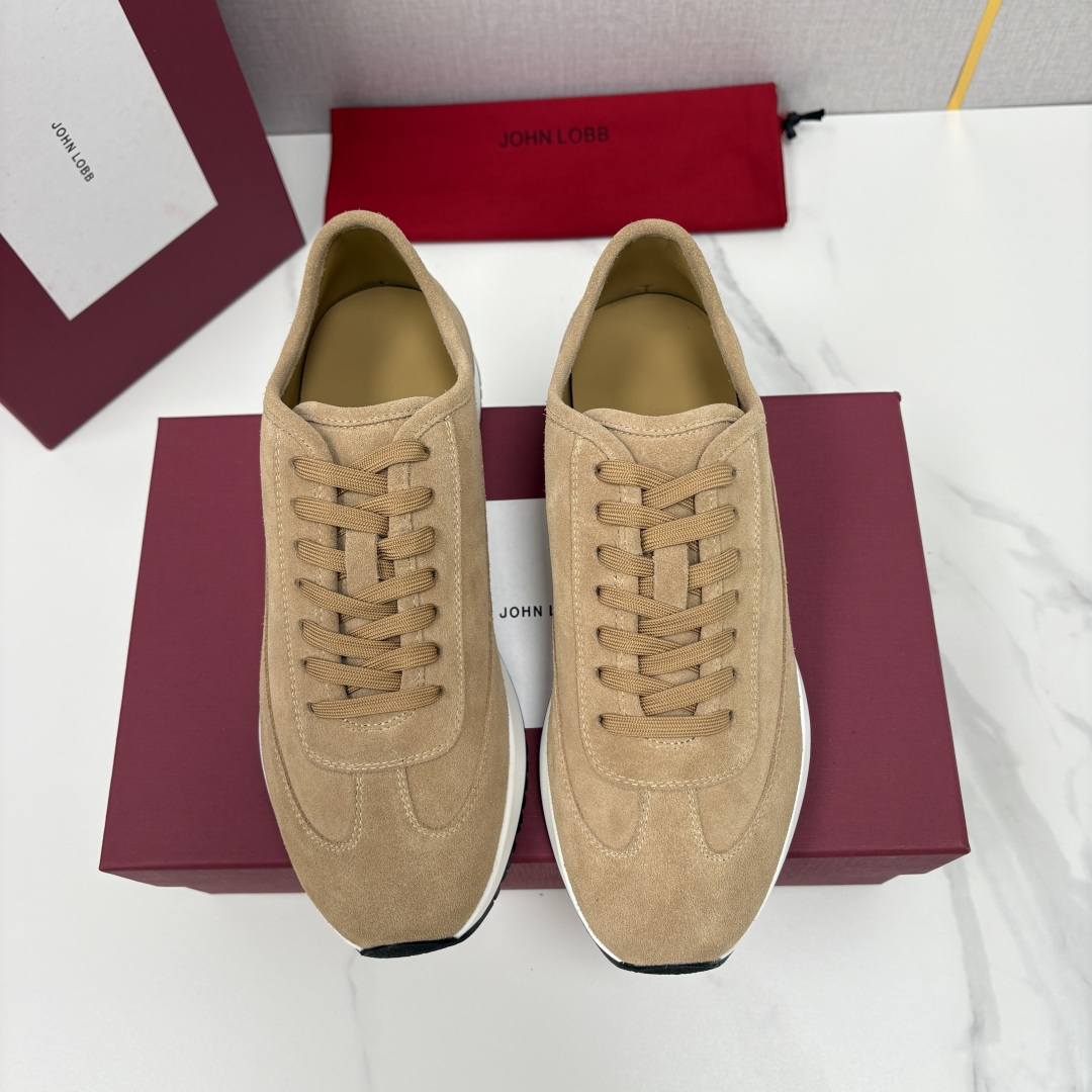 💋💍JL家新品 John Lobb 休闲鞋男士轻奢运动鞋 官方 10,300 作为爱马-仕旗下顶级鞋履品